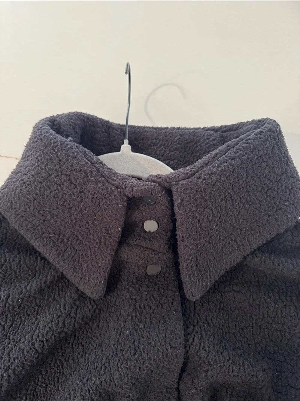 ALO Yoga Black Teddy Sherpa Jacket